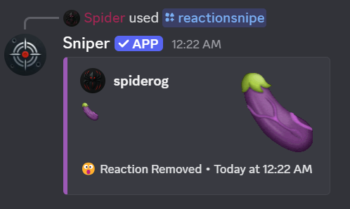 Reaction Snipes
